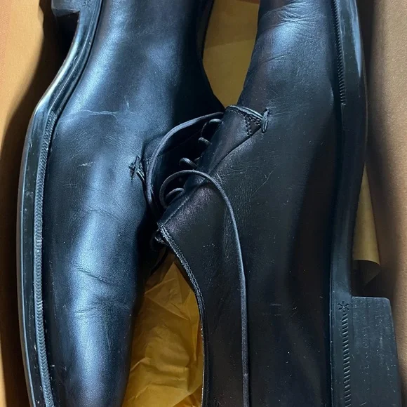 Men’s Armani black Oxford’s - Picture 2 of 3